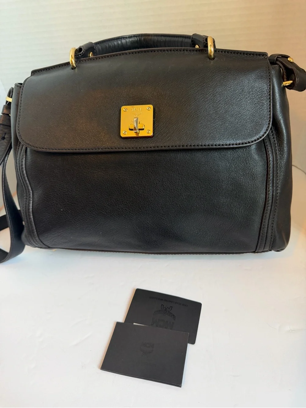 MCM 2way flap crossbody